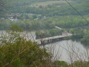 Saying goodbye to Duncannon and it's fast flowing waters...
