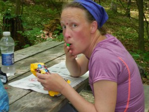 Jess is keeping the candy the Martin family sent to herself. (Thank you!!!)