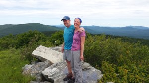 Day-hikers insisted they take our pic atop Bromley for our annual christmas card...happy holiday's all! :p