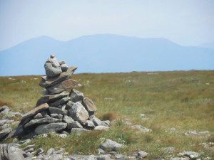 Looking towards Franconia Range from atop Mt. Moosilauke...our first day in the Whites.