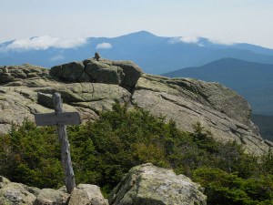 First siting of Mt. Washington from atop South Twin Mountain...