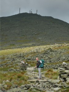 Almost to the top of the world...no car needed...