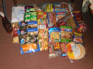 Will this be enough food to get us through the 100 Mile Wilderness? No problem!