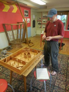 Playing an old sailing game called