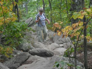 "Rescued" by Jess's mother & step-dad at Catawba for a few rest days. Thanks Kitty & Mike!