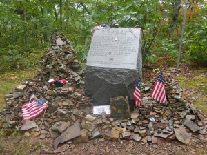 Audie Murphy memorial on Brush Mountain (near Catawba)...