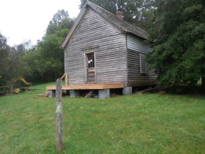 Lindamood Schoolhouse (1890's) @ the Settler's Museum right next to the trail. Unfortunately under repair atm...still a sign in the window that says 