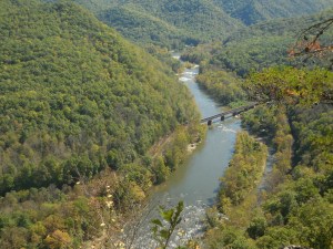 Nolichucky Gorge - hiking south out of Erwin, Tennessee...only town in America to have lynched an elephant.
