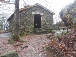Blood Mountain Shelter. Only 30 miles to go...